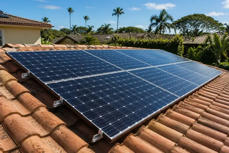 Installation de panneaux solaires à Mosnac